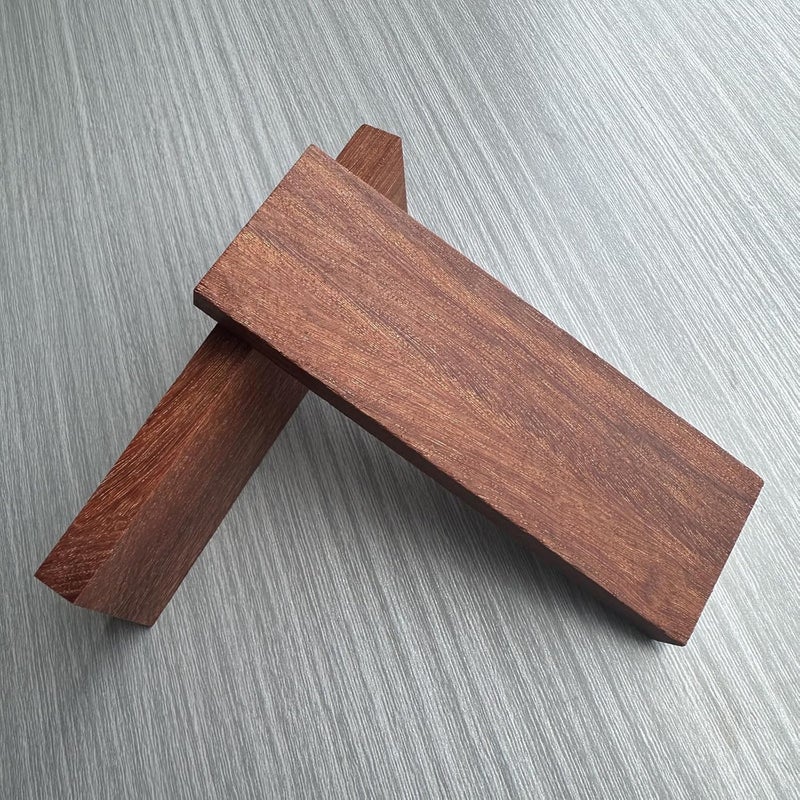 Uotowell Blank Scales Wood Handle for Knife Pre-Cut Sandalwood Sheets for Engraved Decorative Guitar Bodies, Necks, Gun Grips and Knife Handle Scales Blanks - Image 1